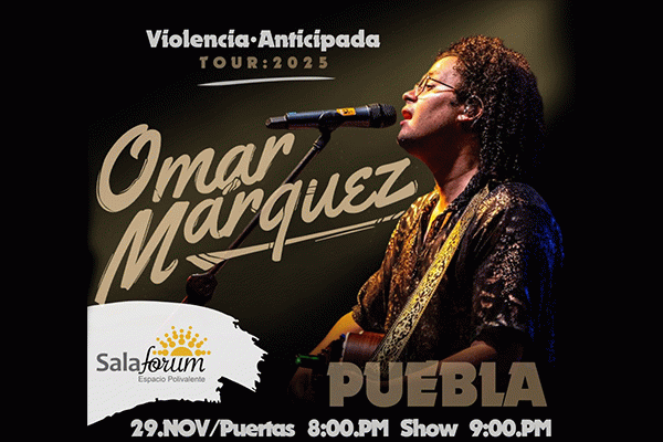 img_OMAR MÁRQUEZ  'VIOLENCIA ANTICIPADA' TOUR 2025